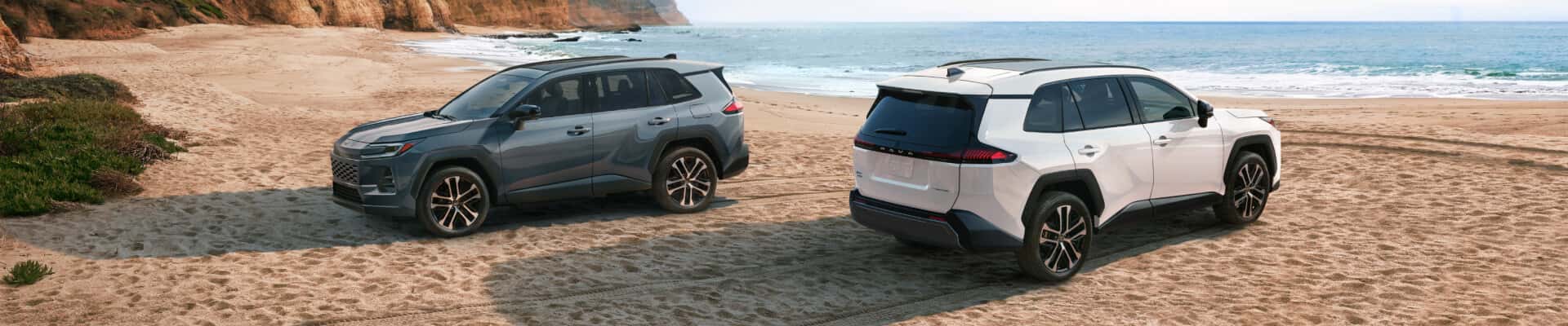 2026 Toyota RAV4 Hybrid front three-quarter exterior