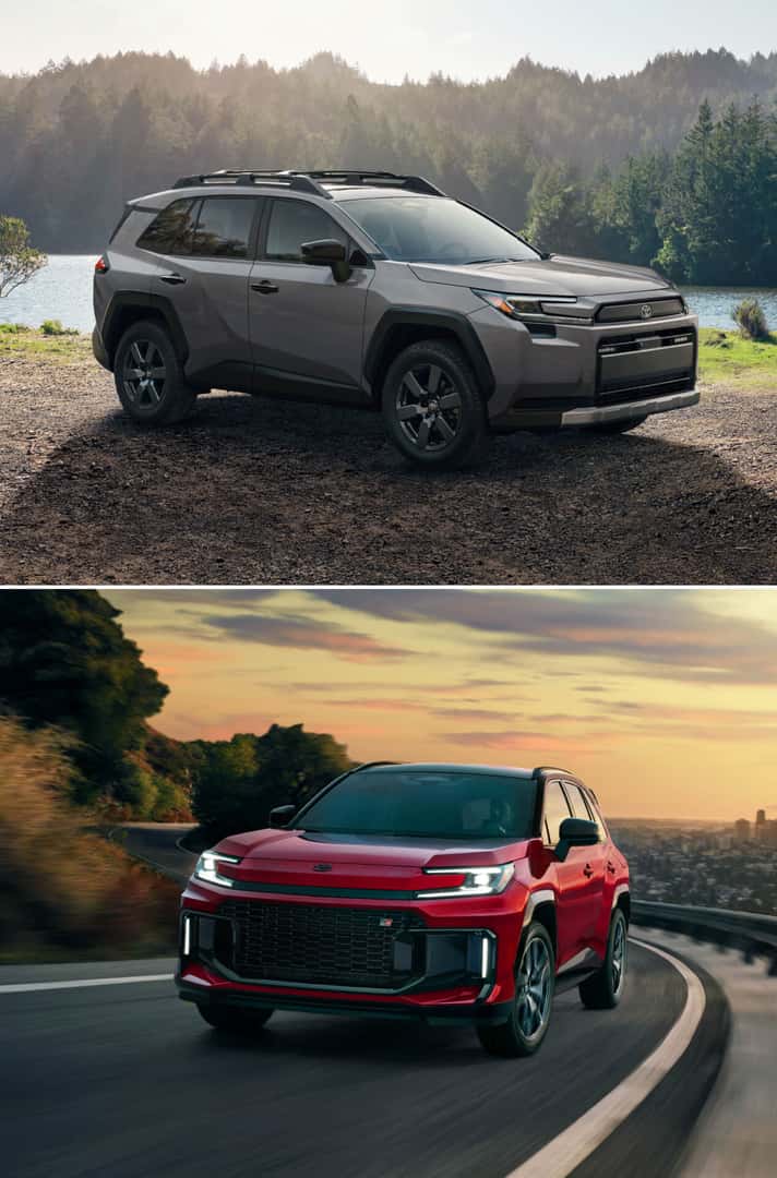 2026 RAV4 Woodland and XSE trims compared