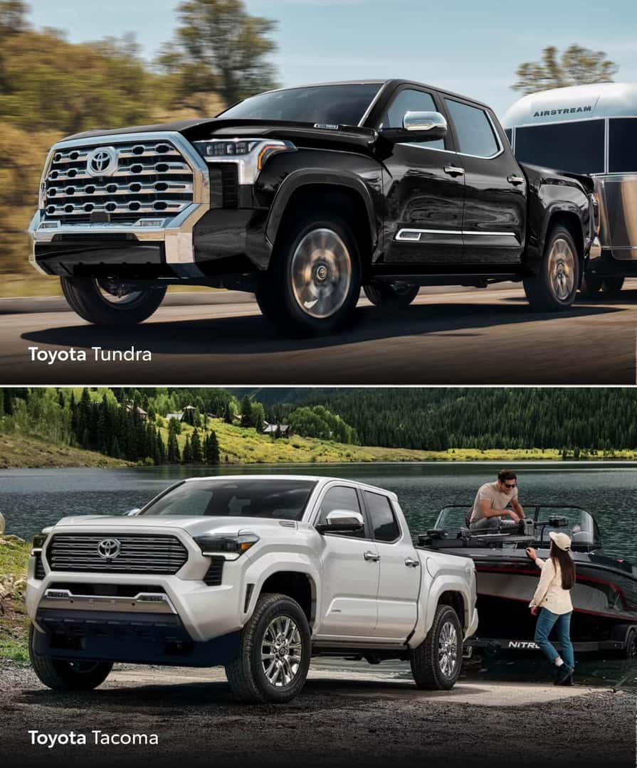Toyota Tundra vs. Toyota Tacoma Towing