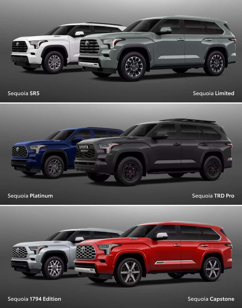 2026 Toyota Sequoia Trim Levels