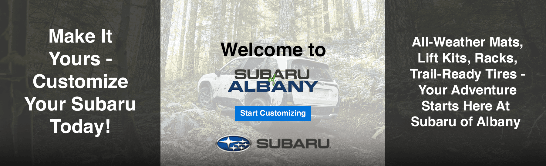 Welcome to Subaru of Albany
