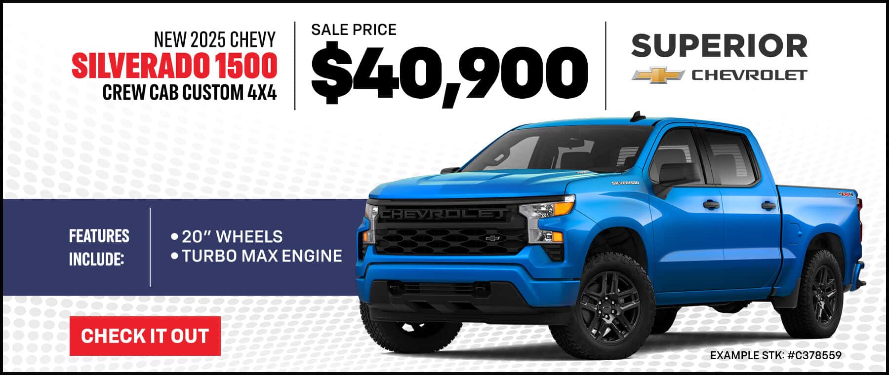 Silverado 1500 Promo
