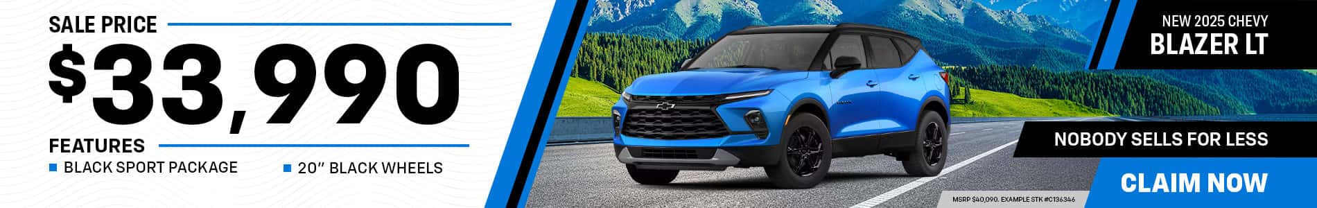 2026 Blazer LT Promo