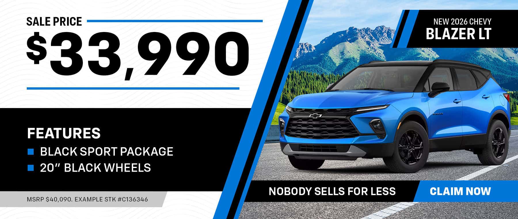 2026 Blazer LT Promo