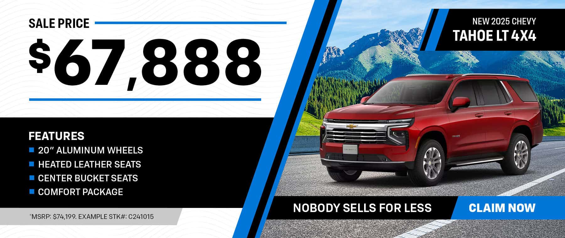2026 Chevrolet Tahoe LT