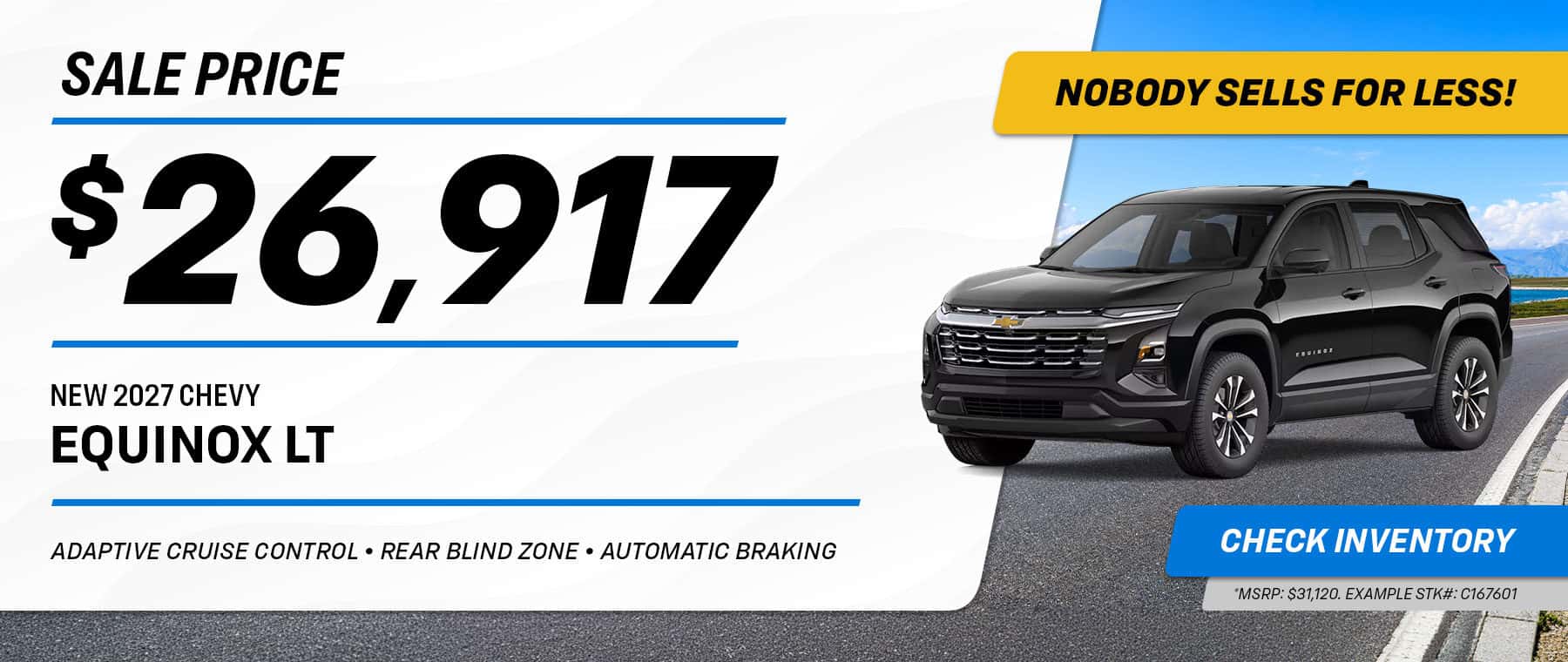 2027 Chevrolet Equinox Promo