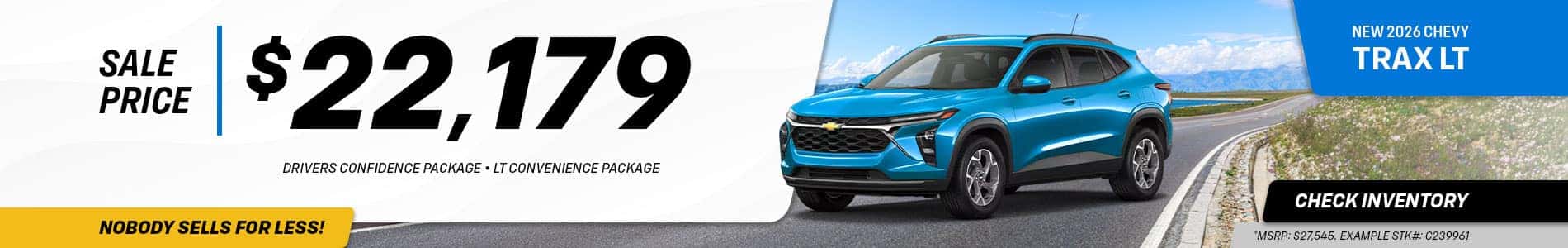 2026 Chevrolet Trax Promo