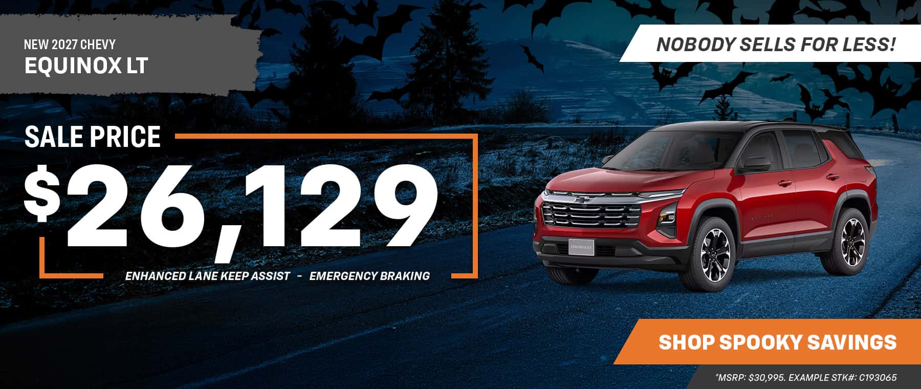 Save on 2026 Chevrolet Equinox Promo