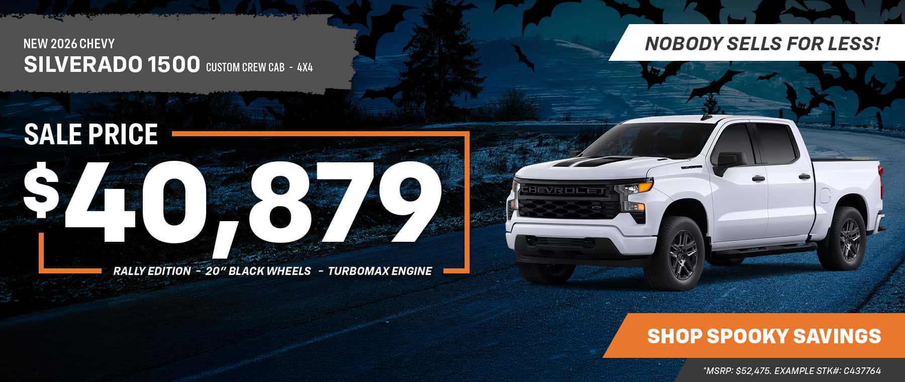 Save on 2026 Chevrolet Silverado 1500 Promo