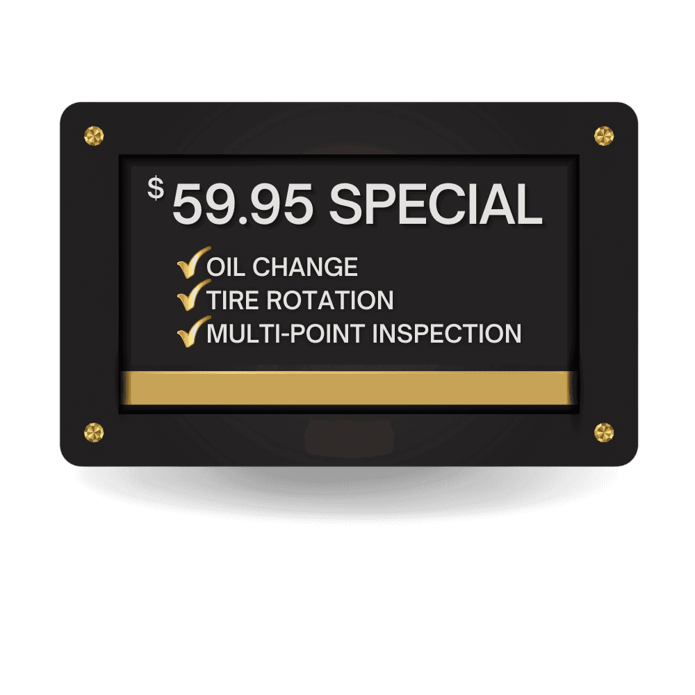oil change and tire rotation