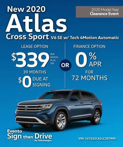 2020 Atlas Cross Sport Lease 339 Timmons Volkswagen Of Long Beach