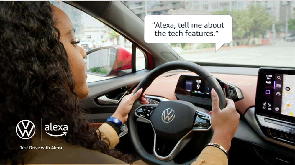 Volkswagen introduces Alexa-powered interactive test drives of all-electric ID.4 SUV