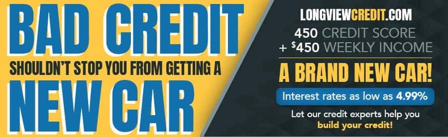 550 credit score + $550 a week = a brand new car