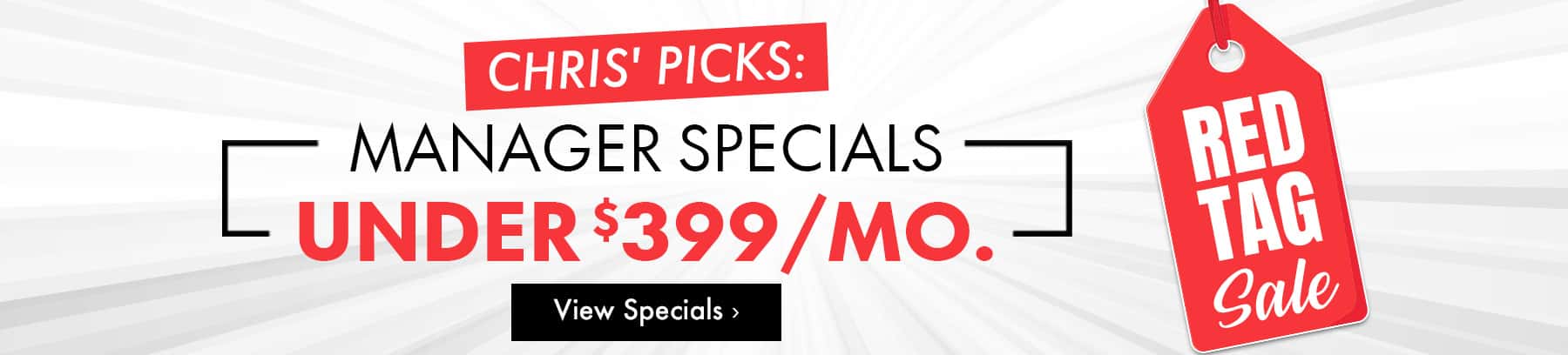 Manager Specials