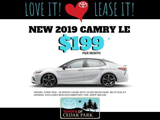 Toyota Lease Deals >> Toyota Lease Deals In Cedar Park Toyota Lease Deals >> Toyota Lease Deals In Cedar Park