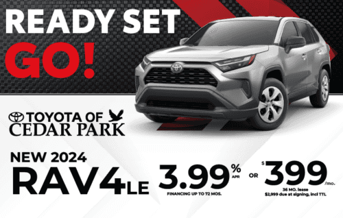 Toyota Monthly Offers | Cedar Park TX | Toyota of Cedar Park