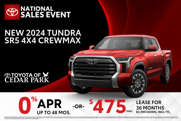 Toyota Lease Deals | Cedar Park TX | Toyota of Cedar Park