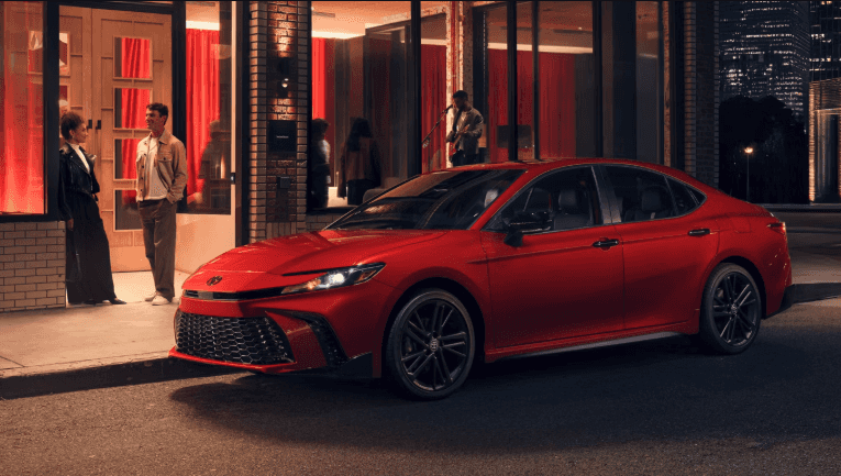 New red 2026 Toyota Camry Nightshade for sale near me in Cedar Park, TX