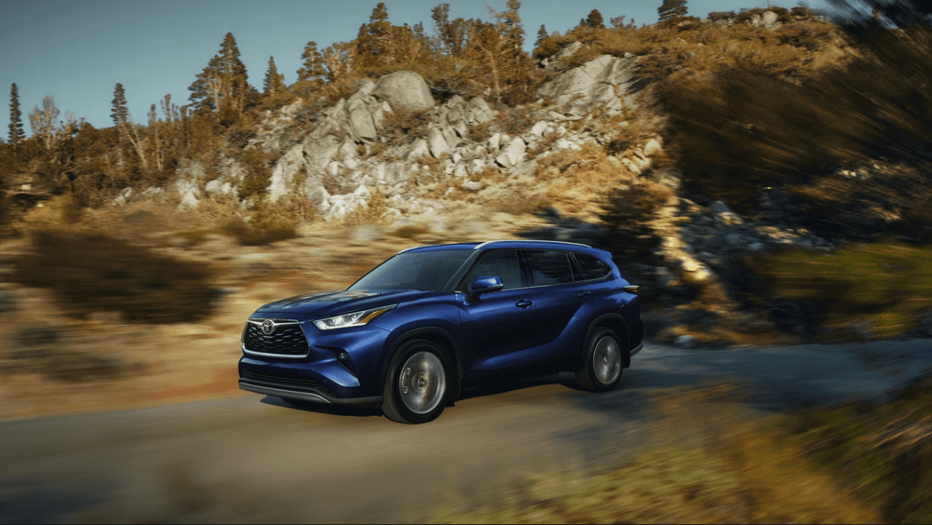Blue 2026 Toyota Highlander For Sale in Cedar Park, TX