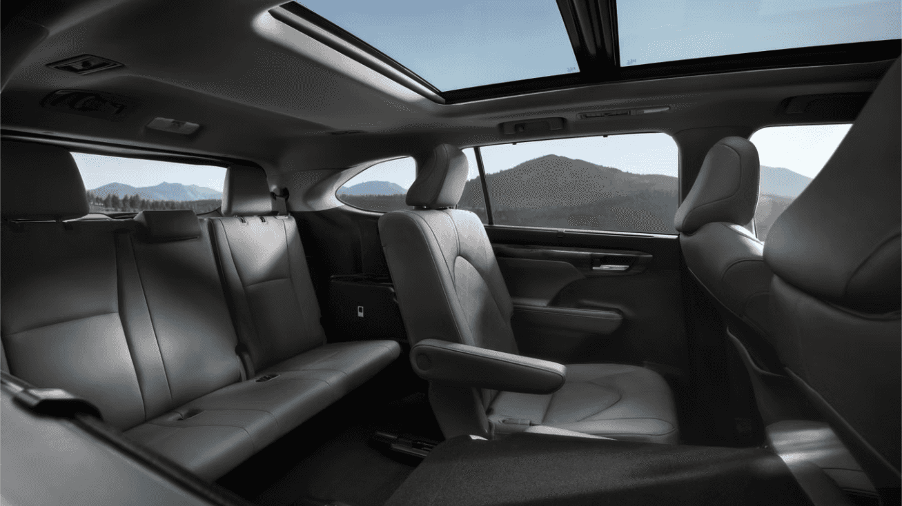 Interior of 2026 Toyota Highlander For Sale near Round Rock, TX