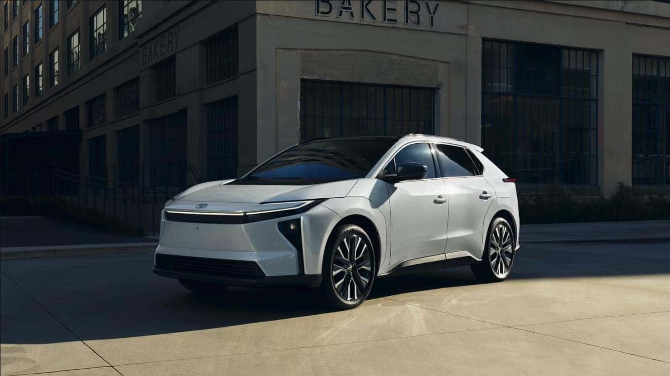 White 2026 bZ electric crossover in Cedar Park, TX