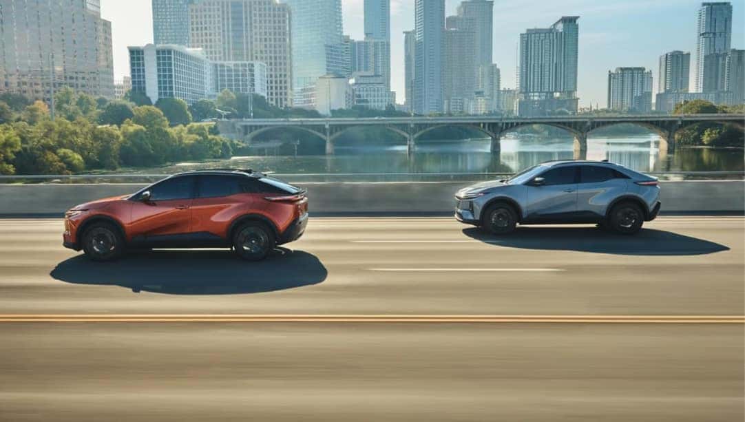 2026 Toyota C-HR XSE in Tandoori & C-HR SE in Cement Near Leander, TX