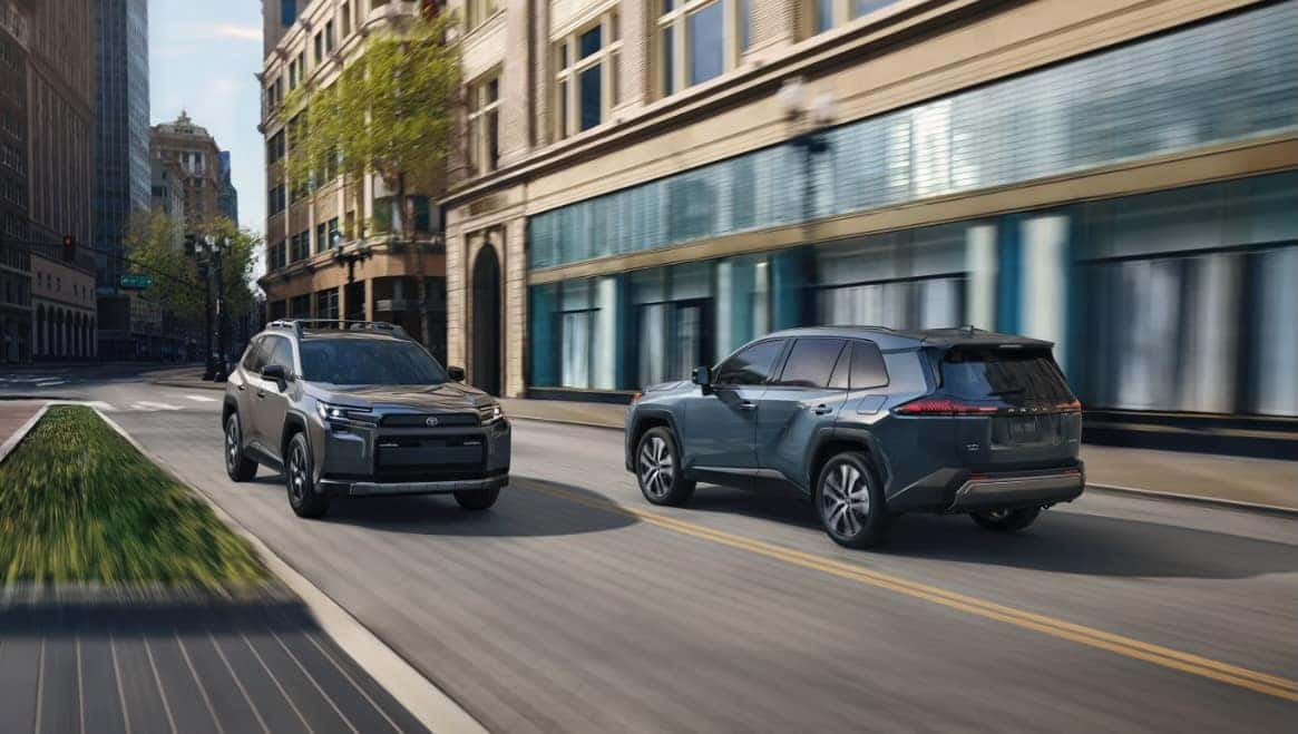 2026 Toyota RAV4 driving near Austin, TX