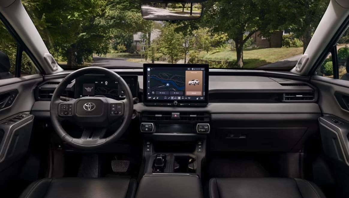 2026 Toyota RAV4 interior near Cedar Park, TX
