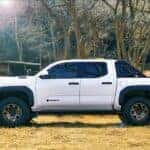 White Toyota Tacoma Trailhunter Near Me at Toyota of Cedar Park