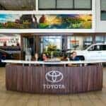 Toyota of Cedar Park Reception Desk Near Austin, TX