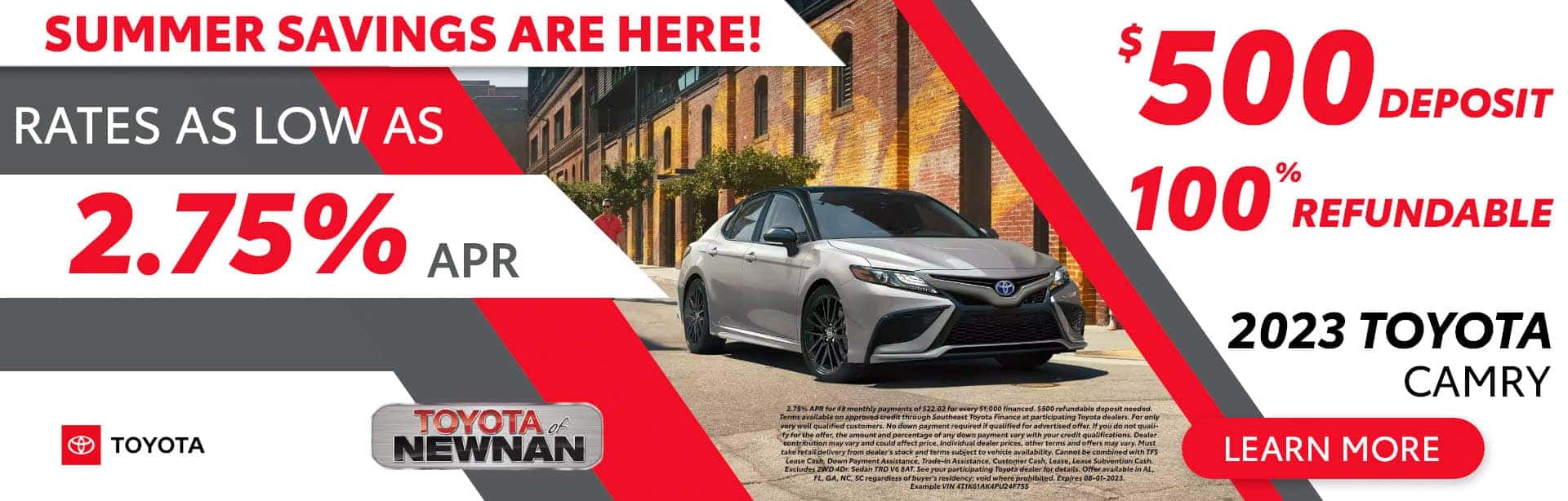 New Toyota Monthly Offers | Toyota of Newnan