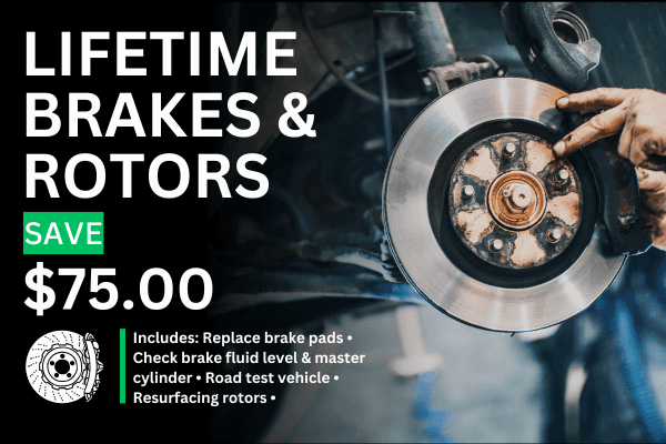 lifetime brakes and rotors