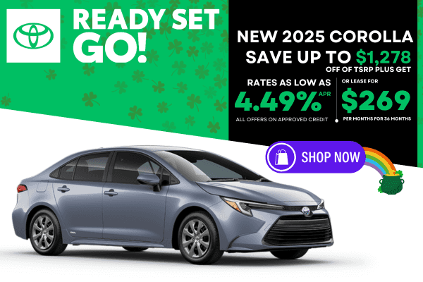 2025 Corolla Offer