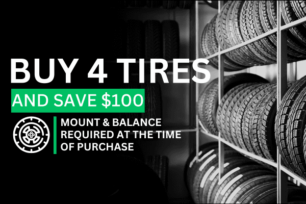 Tire savings coupon