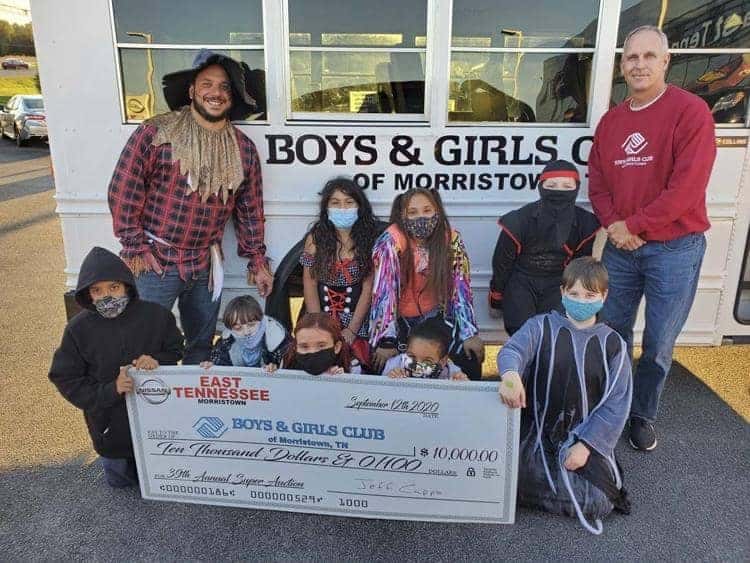 East Tennessee Nissan donates to Boys & Girls Club Victory Automotive
