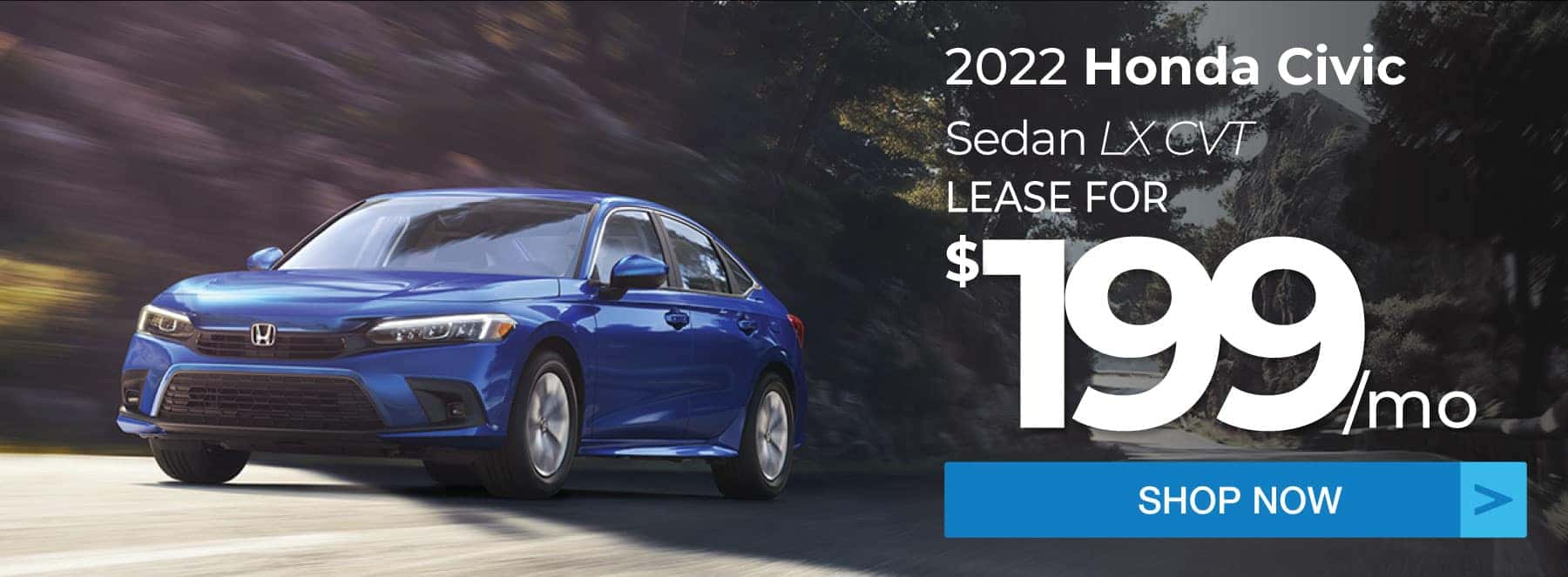 2022 Honda Civic Sedan LX Lease