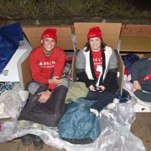 Covenant House of Michigan Sleep out