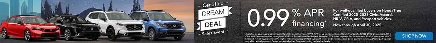 Certified Dream Deal