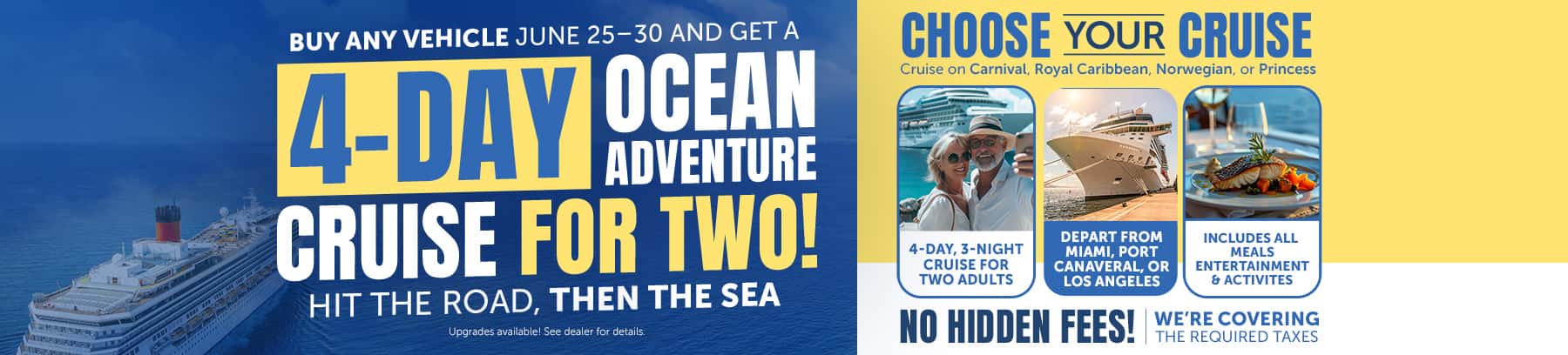 Cruise for two