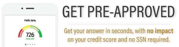 Apply for financing - Get pre-qualified