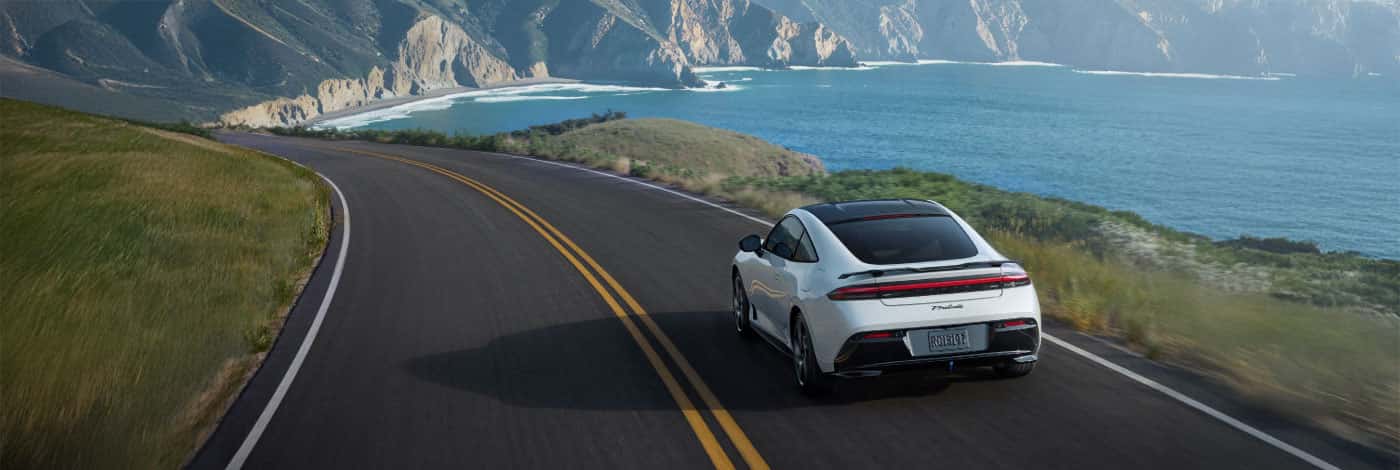 2026 Honda Prelude driving along shoreline