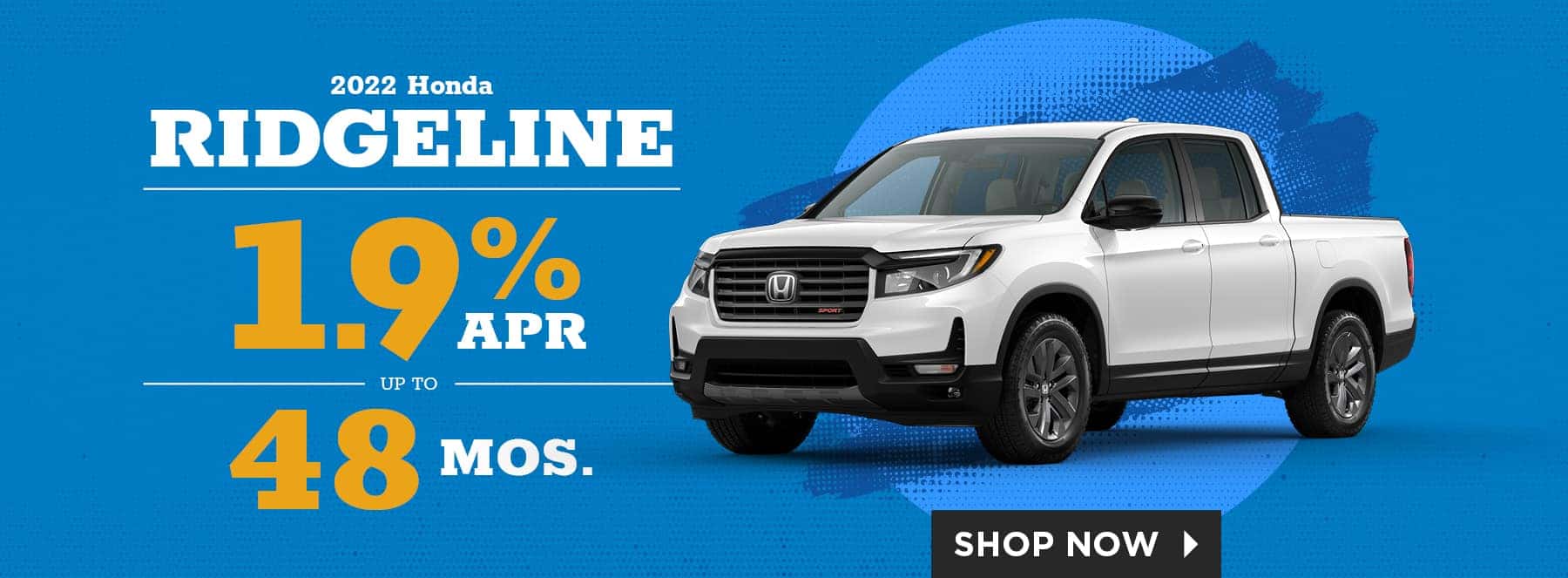 Honda Ridgeline 1.9% APR