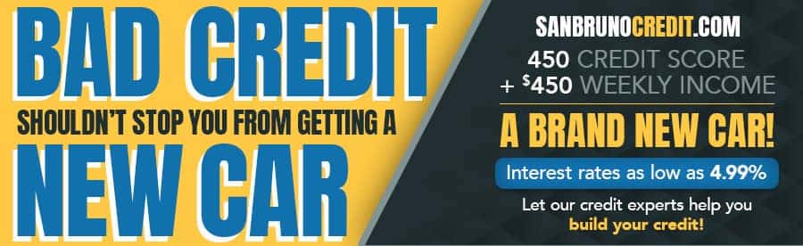 Bad credit shouldn't stop you from getting a new car - 450 credit score & $450 a week income equals a new car