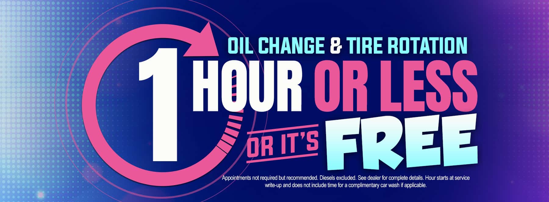 One Hour Oil Change