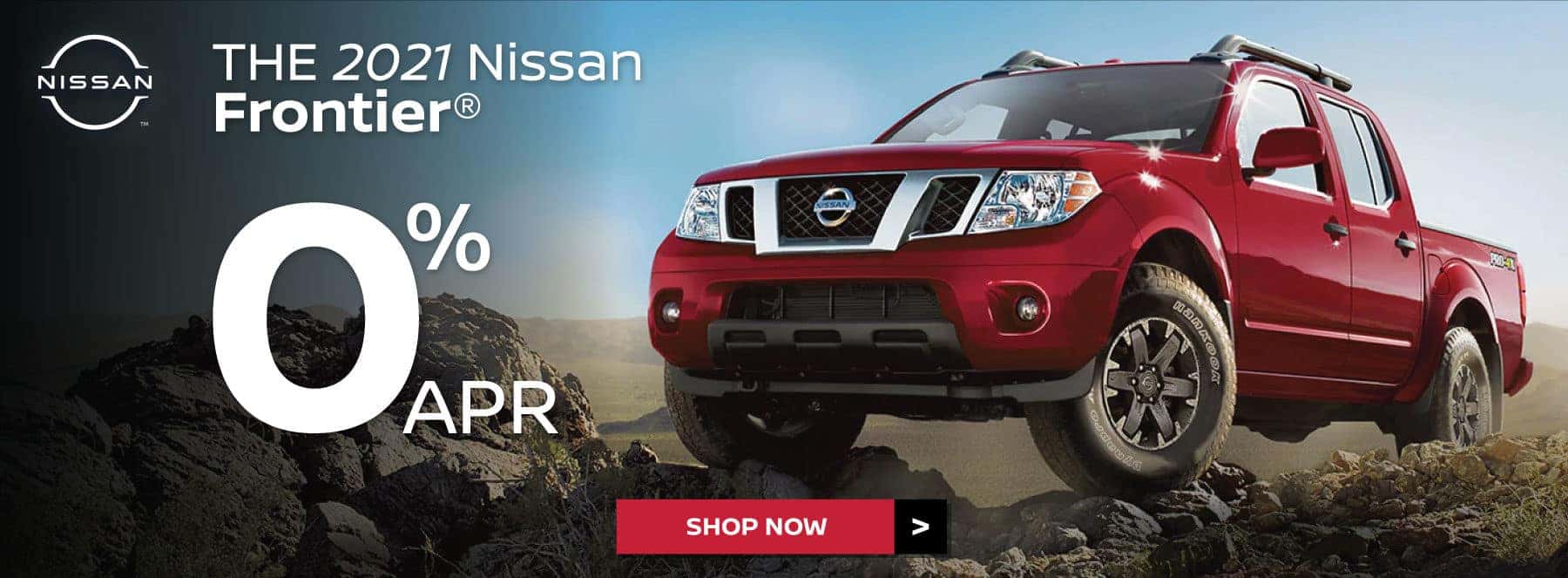 0 % APR on 2021 Nissan Frontier