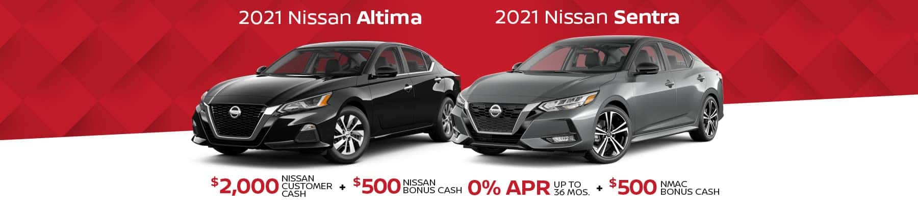 2021 Nissan Altima & Sentra