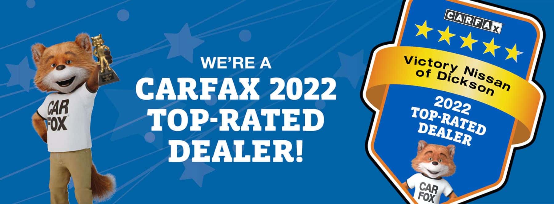 Victory Nissan of Dickson Carfax 2022 Top-rated Dealer