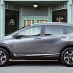 2018 Honda CR-V Parked Outside a Storefront