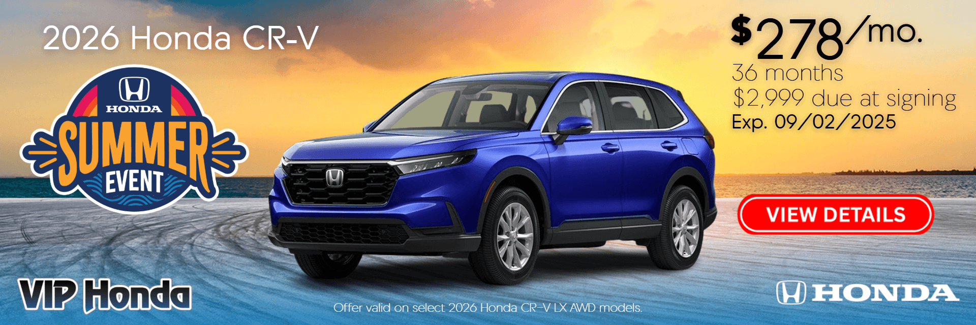 Honda CR-V Lease Offers