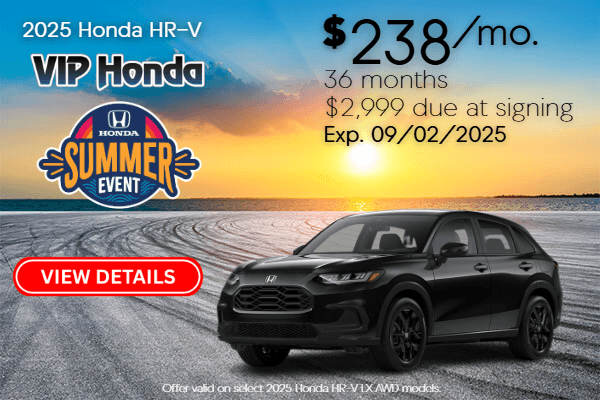 2025 Honda HR-V AWD LX Lease Special